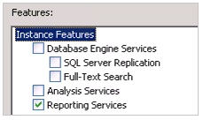 SQL Server Install Screen 2